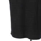 NAMACHEKO ナマチェコ / 美品 23SS BARAN POLO フリンジニット ベスト / size S (BLACK)