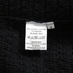 NAMACHEKO ナマチェコ / 美品 23SS BARAN POLO フリンジニット ベスト / size S (BLACK)