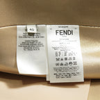 FENDI フェンディ / 22AW 美品 W.SKIRT ゴールド ラップ スカート / FQ7250 AJDR / size 40 (GOLD) レディース