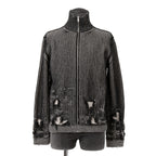 MM6 Maison Margiela エムエムシックス メゾンマルジェラ / 2024AW デストロイ ドライバーズ ニット / size S (BLACK)