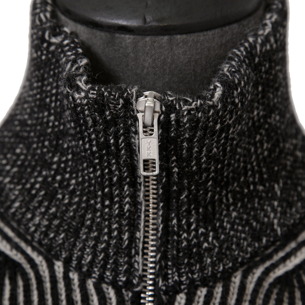 MM6 Maison Margiela エムエムシックス メゾンマルジェラ / 2024AW デストロイ ドライバーズ ニット / size S (BLACK)