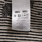 MM6 Maison Margiela エムエムシックス メゾンマルジェラ / 2024AW デストロイ ドライバーズ ニット / size S (BLACK)