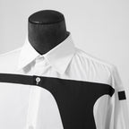 VALENTINO ヴァレンティノ / 21A Vロゴ ビッグプリント ルーズフィット 長袖シャツ / size 39 (WHITE）