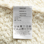 VALENTINO GARAVANI ヴァレンティノ・ガラヴァーニ / 21AW 美品 ゴールドニット サークル ミニスカート / フレアスカート / WB0KG02J6QB / size M (GOLD)