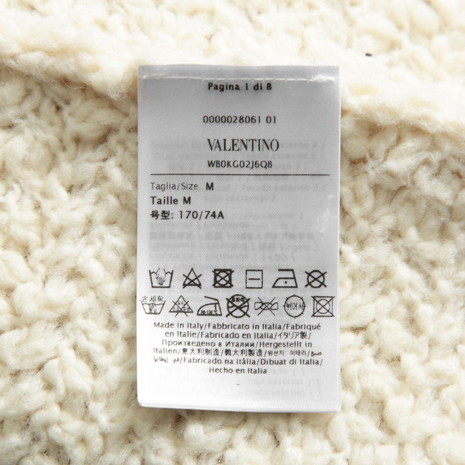 VALENTINO GARAVANI ヴァレンティノ・ガラヴァーニ / 21AW 美品 ゴールドニット サークル ミニスカート / フレアスカート / WB0KG02J6QB / size M (GOLD)