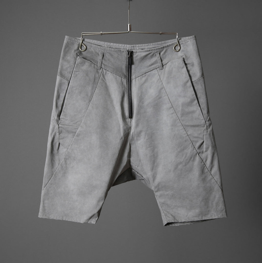 incarnation インカネーション / 17SS 美品 W.POCKET SARROUEL SHORT PANTS サルエルショートパンツ / size S (SMOKE GRAY)