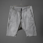 incarnation インカネーション / 17SS 美品 W.POCKET SARROUEL SHORT PANTS サルエルショートパンツ / size S (SMOKE GRAY)