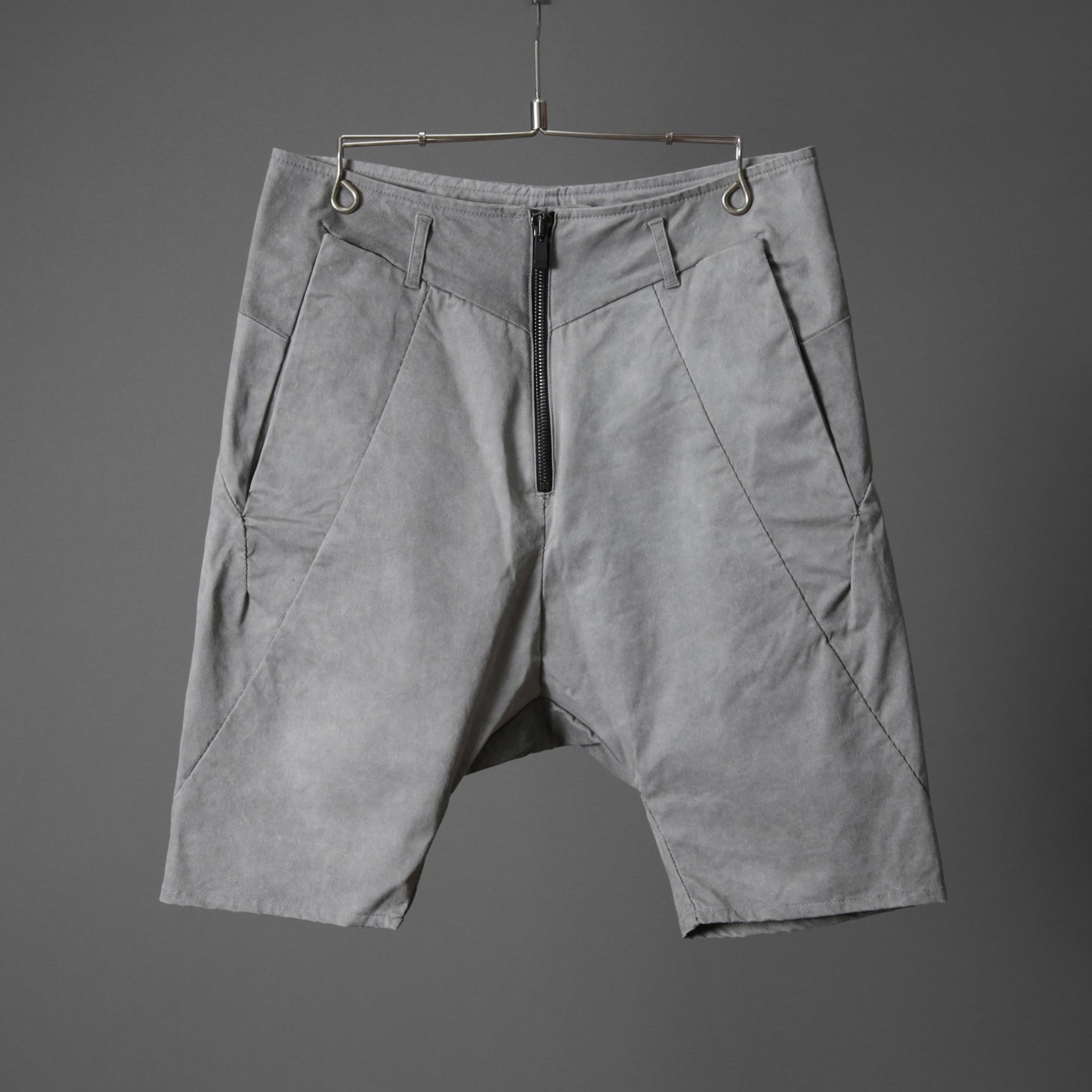 incarnation インカネーション / 17SS 美品 W.POCKET SARROUEL SHORT PANTS サルエルショートパンツ / size S (SMOKE GRAY)