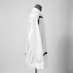 VALENTINO ヴァレンティノ / 21A Vロゴ ビッグプリント ルーズフィット 長袖シャツ / size 39 (WHITE）