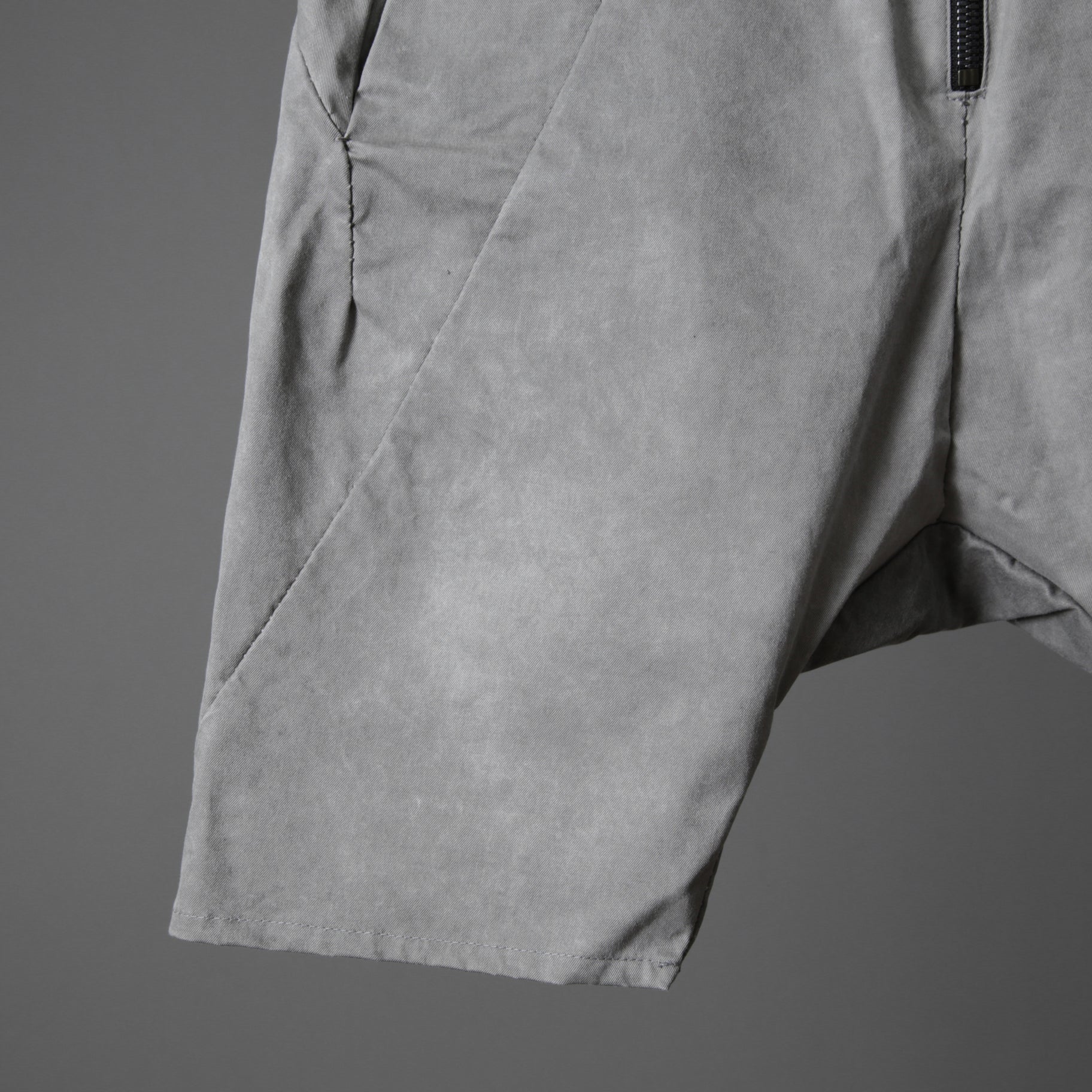 incarnation インカネーション / 17SS 美品 W.POCKET SARROUEL SHORT PANTS サルエルショートパンツ / size S (SMOKE GRAY)