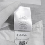 VALENTINO ヴァレンティノ / 21A Vロゴ ビッグプリント ルーズフィット 長袖シャツ / size 39 (WHITE）