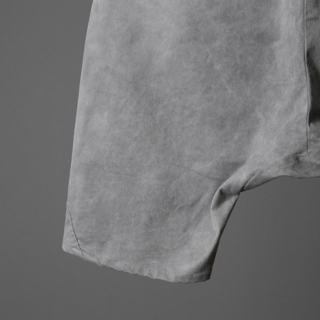 incarnation インカネーション / 17SS 美品 W.POCKET SARROUEL SHORT PANTS サルエルショートパンツ / size S (SMOKE GRAY)