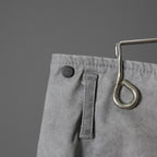 incarnation インカネーション / 17SS 美品 W.POCKET SARROUEL SHORT PANTS サルエルショートパンツ / size S (SMOKE GRAY)