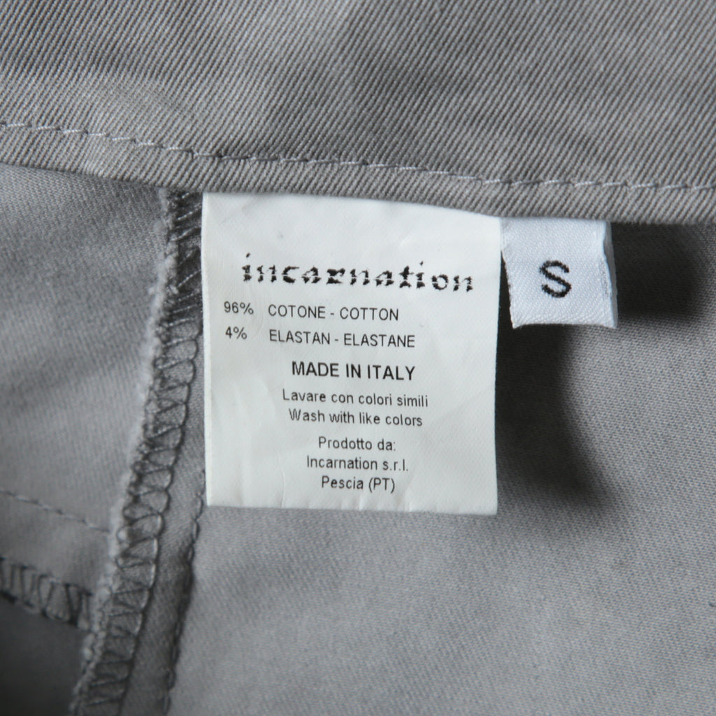 incarnation インカネーション / 17SS 美品 W.POCKET SARROUEL SHORT PANTS サルエルショートパンツ / size S (SMOKE GRAY)