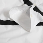 VALENTINO ヴァレンティノ / 21A Vロゴ ビッグプリント ルーズフィット 長袖シャツ / size 39 (WHITE）