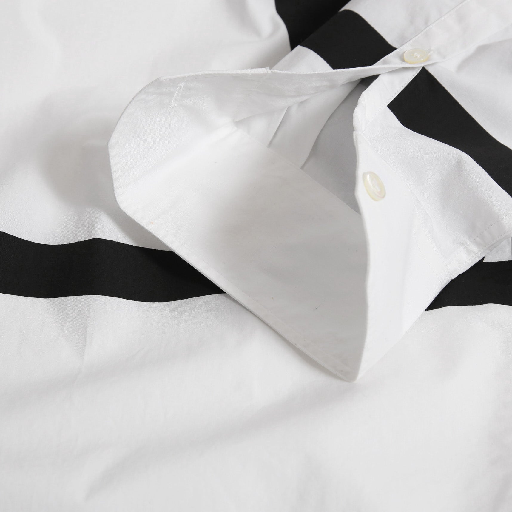 VALENTINO ヴァレンティノ / 21A Vロゴ ビッグプリント ルーズフィット 長袖シャツ / size 39 (WHITE）