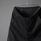 incarnation インカネーション / Long Darts Center Seam Cropped Pants / クロップド パンツ / size S (BLACK)