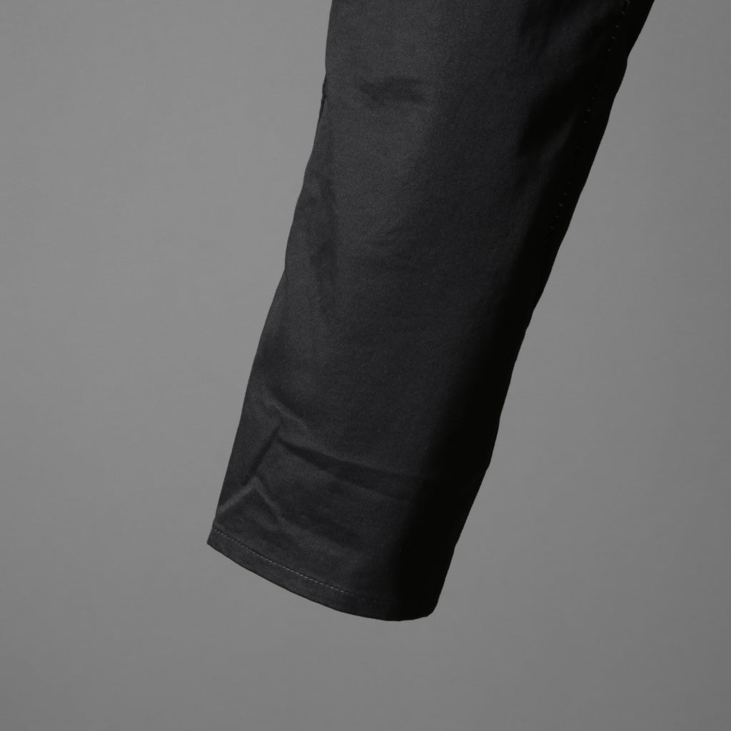 incarnation インカネーション / Long Darts Center Seam Cropped Pants / クロップド パンツ / size S (BLACK)