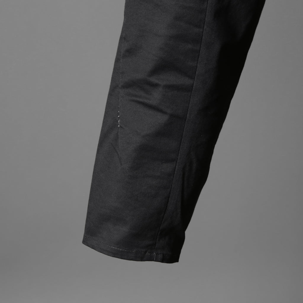 incarnation インカネーション / Long Darts Center Seam Cropped Pants / クロップド パンツ / size S (BLACK)