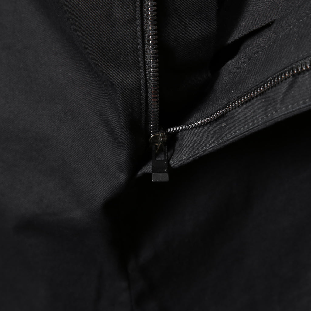 incarnation インカネーション / Long Darts Center Seam Cropped Pants / クロップド パンツ / size S (BLACK)