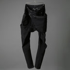 incarnation インカネーション / 美品 Garage eden別注/ Object dyed W POCKET with SNAT PACK PANTS / size S (BLACK)