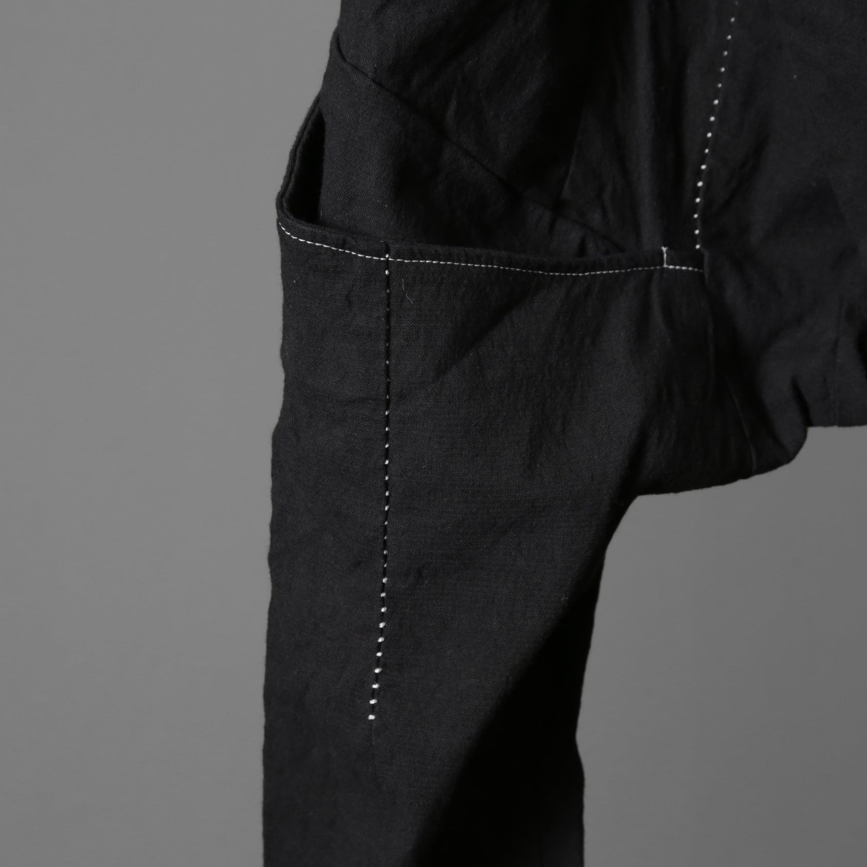 incarnation インカネーション / 美品 Garage eden別注/ Object dyed W POCKET with SNAT PACK PANTS / size S (BLACK)