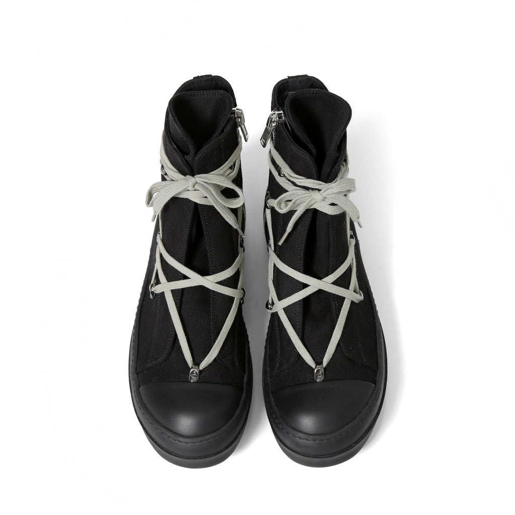 試着のみ新品 Rick Owens DRKSHDW リックオウエンス ダークシャドウ / Hexa Sneakers / size 43 (BLACK) シューズ