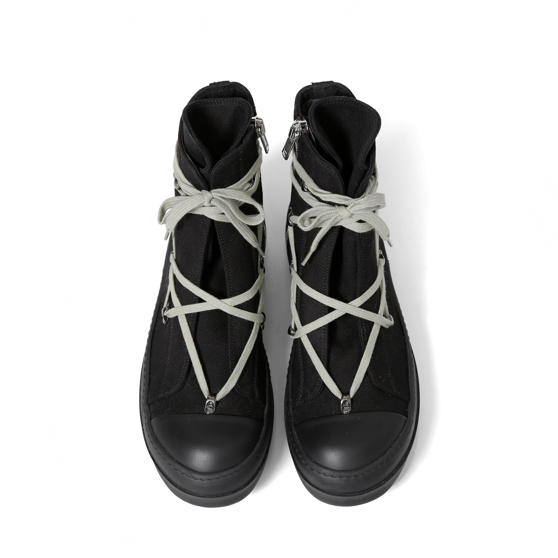 試着のみ新品 Rick Owens DRKSHDW リックオウエンス ダークシャドウ / Hexa Sneakers / size 43 (BLACK) シューズ
