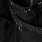 incarnation インカネーション / 美品 Garage eden別注/ Object dyed W POCKET with SNAT PACK PANTS / size S (BLACK)