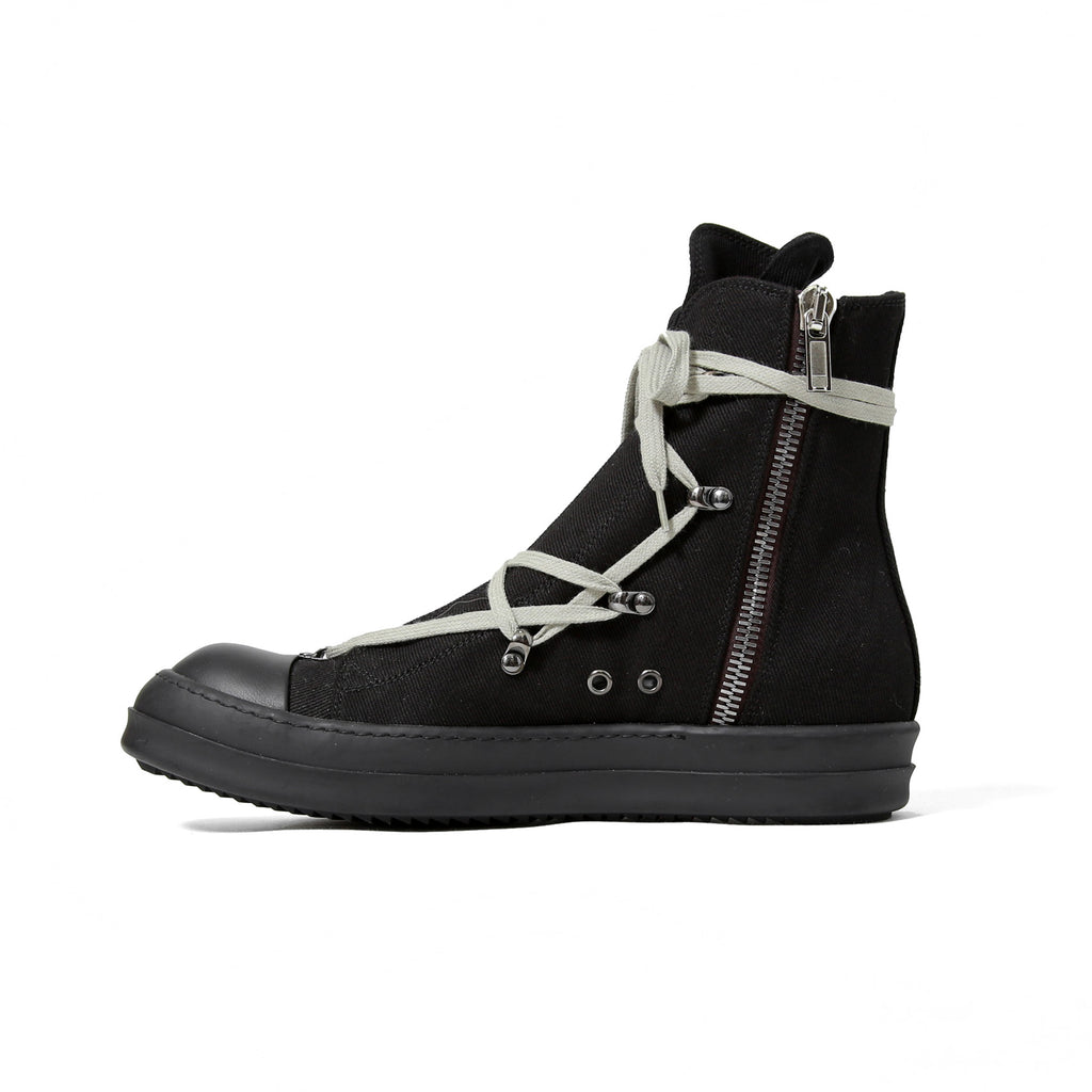 試着のみ新品 Rick Owens DRKSHDW リックオウエンス ダークシャドウ / Hexa Sneakers / size 43 (BLACK) シューズ
