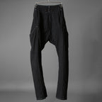 incarnation インカネーション / 美品 Garage eden別注/ Object dyed W POCKET with SNAT PACK PANTS / size S (BLACK)