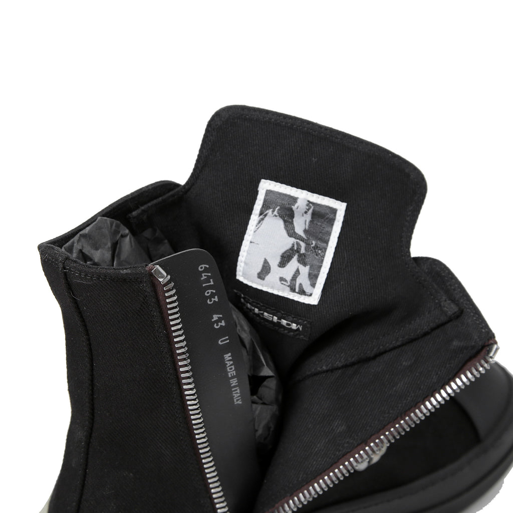 試着のみ新品 Rick Owens DRKSHDW リックオウエンス ダークシャドウ / Hexa Sneakers / size 43 (BLACK) シューズ