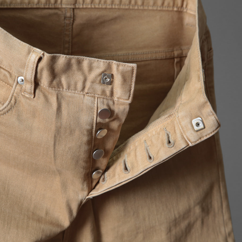 BALMAIN バルマン / 美品 スキニー デニムパンツ / ストレッチ パンツ / size28 (BEIGE)