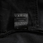 BALMAIN バルマン / ブラックバイカーデニム パンツ / S5HT551C710 / size 29 (BLACK）