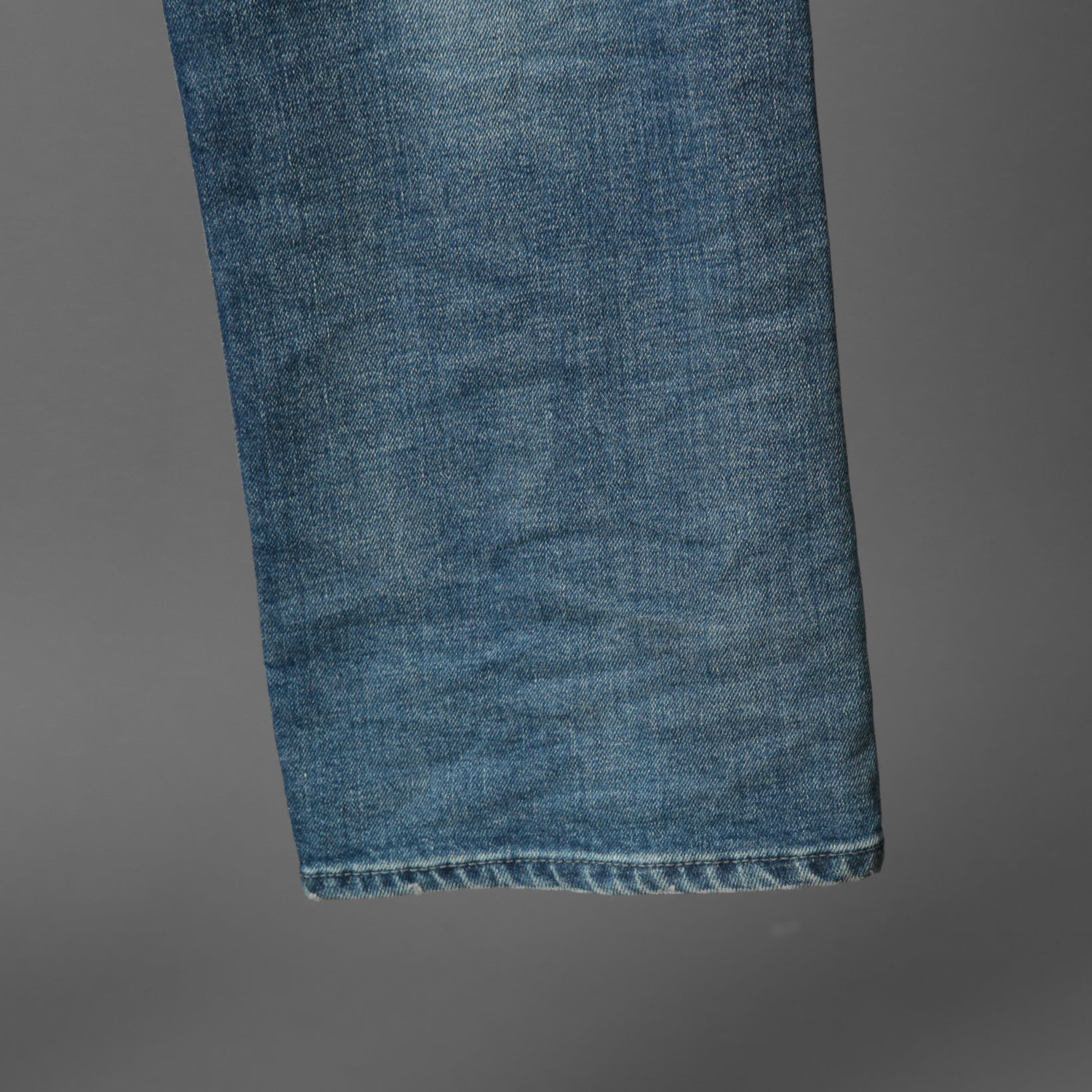 STRUM ストラム / 22AW 美品 12.5oz オーガニックコットン ストレッチデニム 1977 レギュラーストレート ユーズド加工 / size 30 (INDIGO)