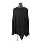 美品 ZIGGY CHEN ジギーチェン / 2024AW バックプリント 長袖Tシャツ / size 46 （BLACK）