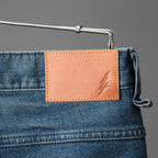 STRUM ストラム / 22AW 美品 12.5oz オーガニックコットン ストレッチデニム 1977 レギュラーストレート ユーズド加工 / size 30 (INDIGO)