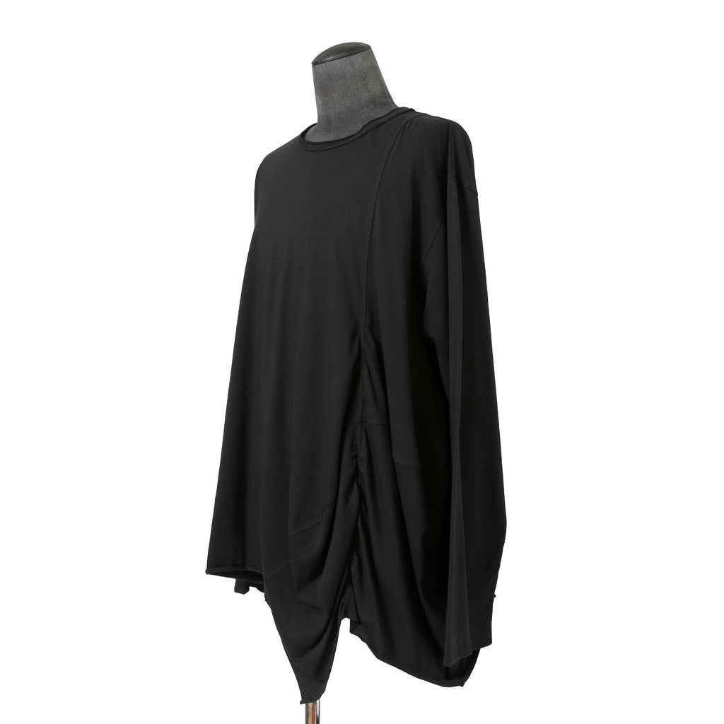 美品 ZIGGY CHEN ジギーチェン / 2024AW バックプリント 長袖Tシャツ / size 46 （BLACK）