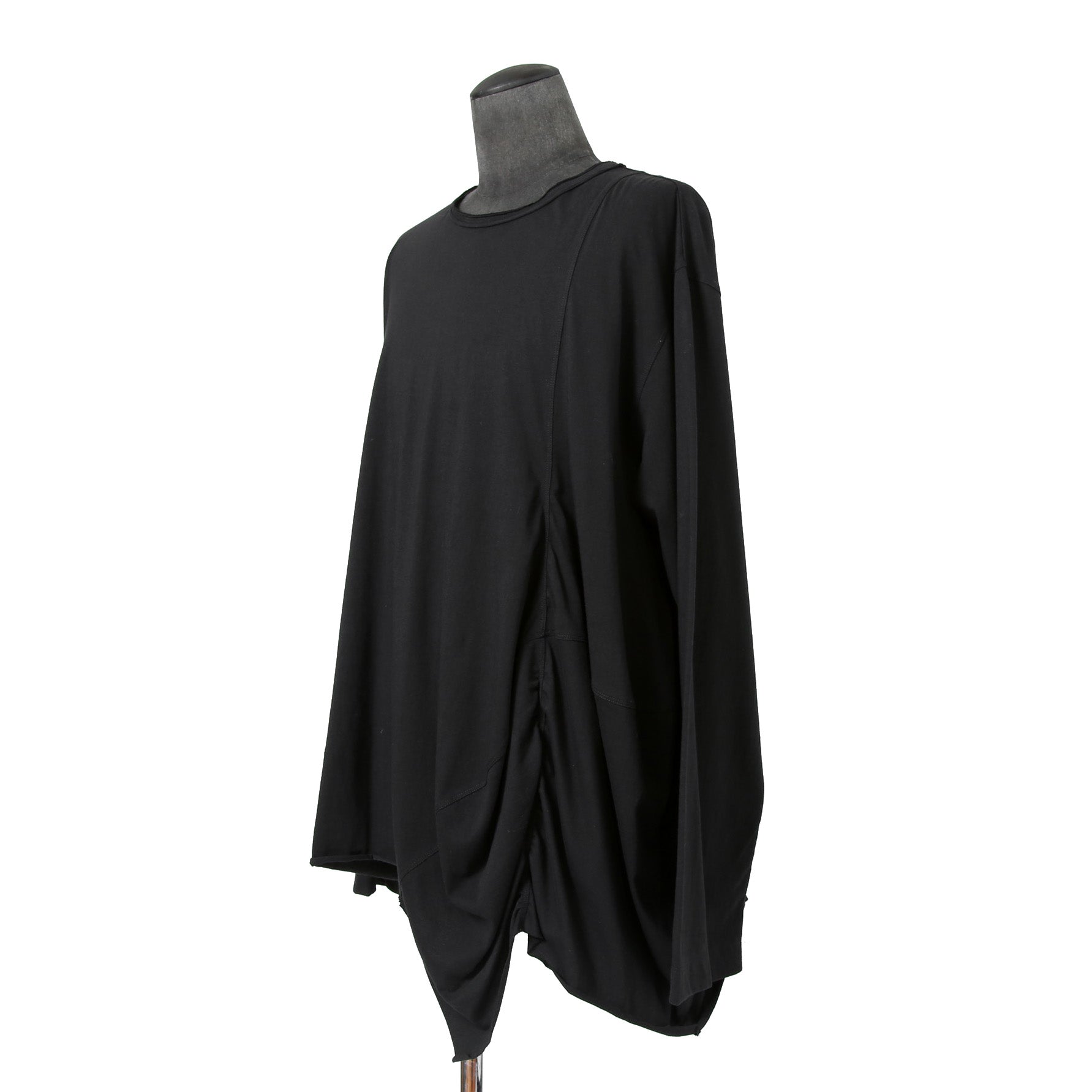 美品 ZIGGY CHEN ジギーチェン / 2024AW バックプリント 長袖Tシャツ / size 46 （BLACK）