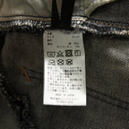STRUM ストラム / 22AW 美品 12.5oz オーガニックコットン ストレッチデニム 1977 レギュラーストレート ユーズド加工 / size 30 (INDIGO)