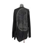 美品 ZIGGY CHEN ジギーチェン / 2024AW バックプリント 長袖Tシャツ / size 46 （BLACK）