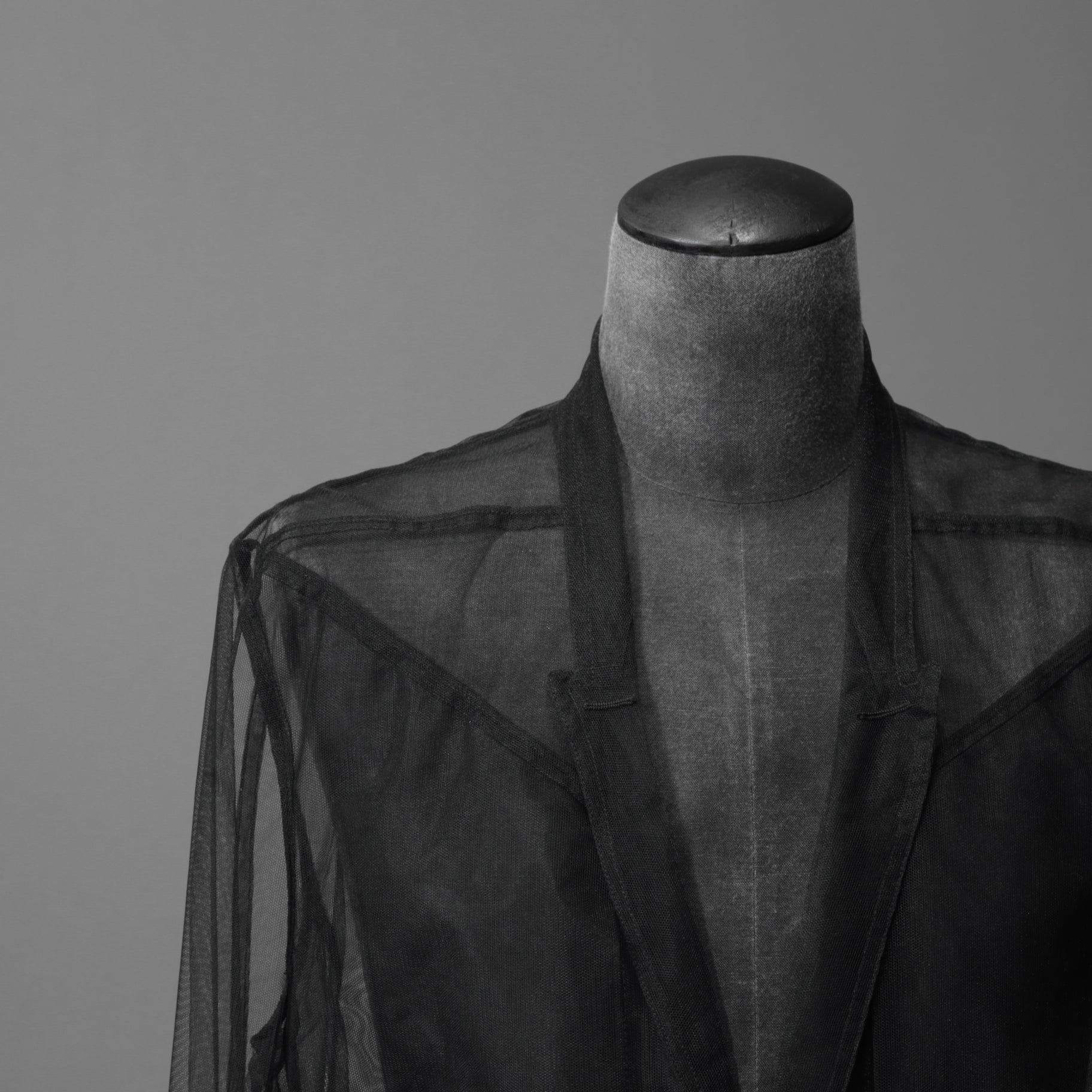 Rick Owens リックオウエンス / 23SS EDFU / LIDO Tulle Blazer / シアー素材 リド ジャケット / RR01C4723TU / size 50 ( BLACK)