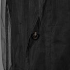 Rick Owens リックオウエンス / 23SS EDFU / LIDO Tulle Blazer / シアー素材 リド ジャケット / RR01C4723TU / size 50 ( BLACK)