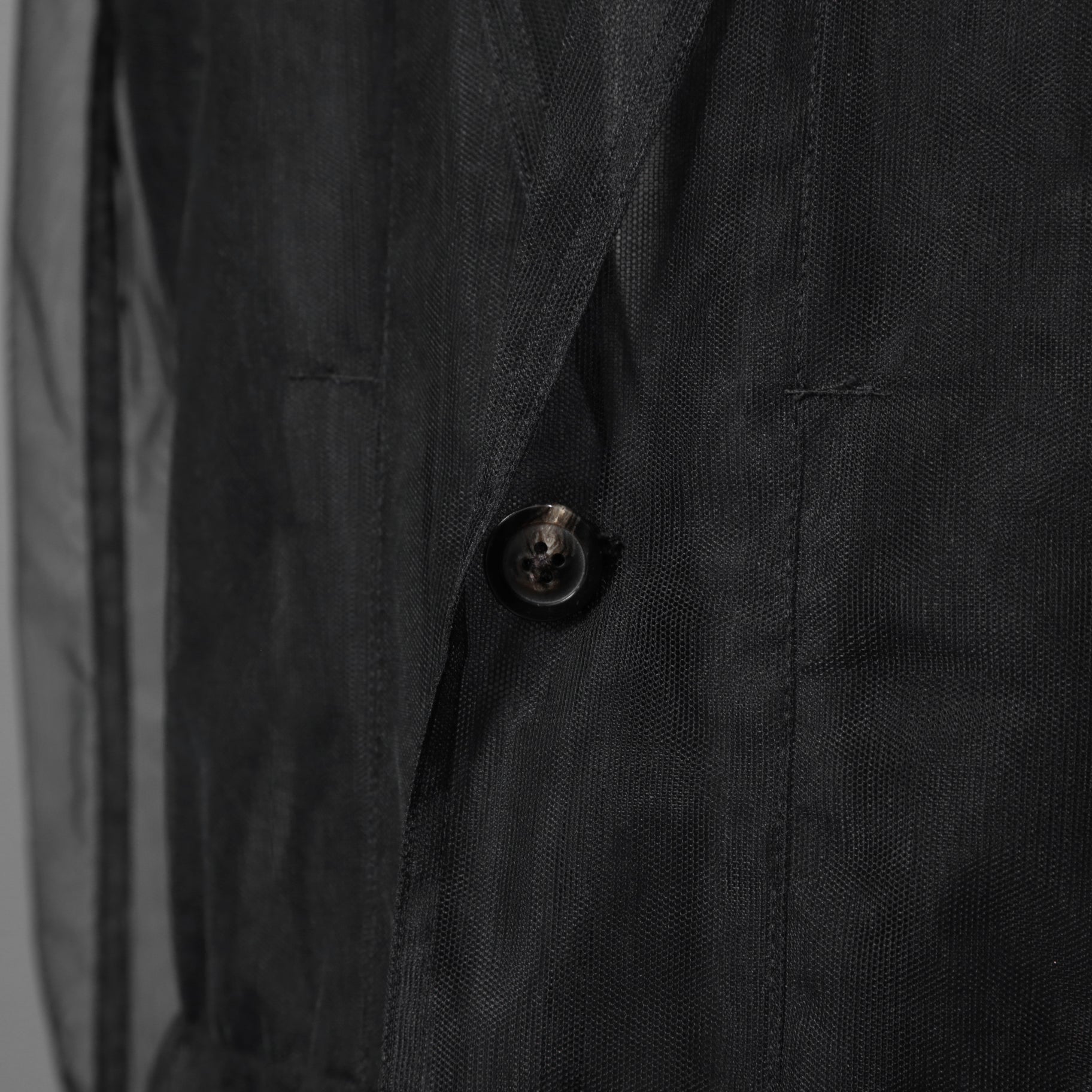 Rick Owens リックオウエンス / 23SS EDFU / LIDO Tulle Blazer / シアー素材 リド ジャケット / RR01C4723TU / size 50 ( BLACK)