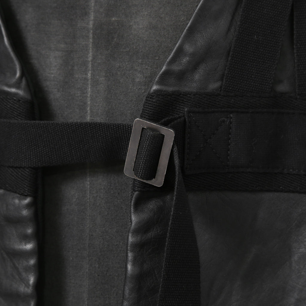 美品 Boris Bidjan Saberi ボリスビジャンサベリ / 2022AW VEST BAG3 FMM20002 / Horse Leather (BLACK)