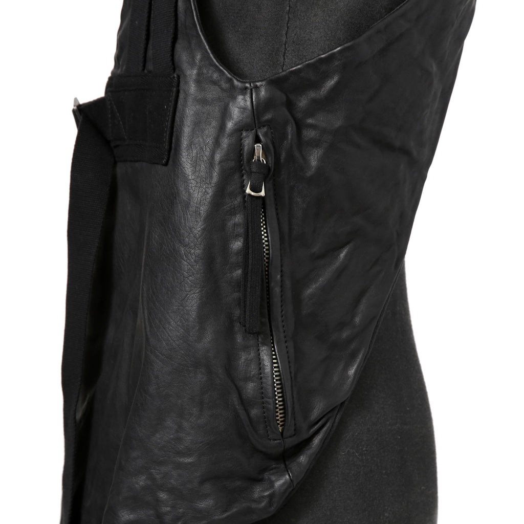 美品 Boris Bidjan Saberi ボリスビジャンサベリ / 2022AW VEST BAG3 FMM20002 / Horse Leather (BLACK)