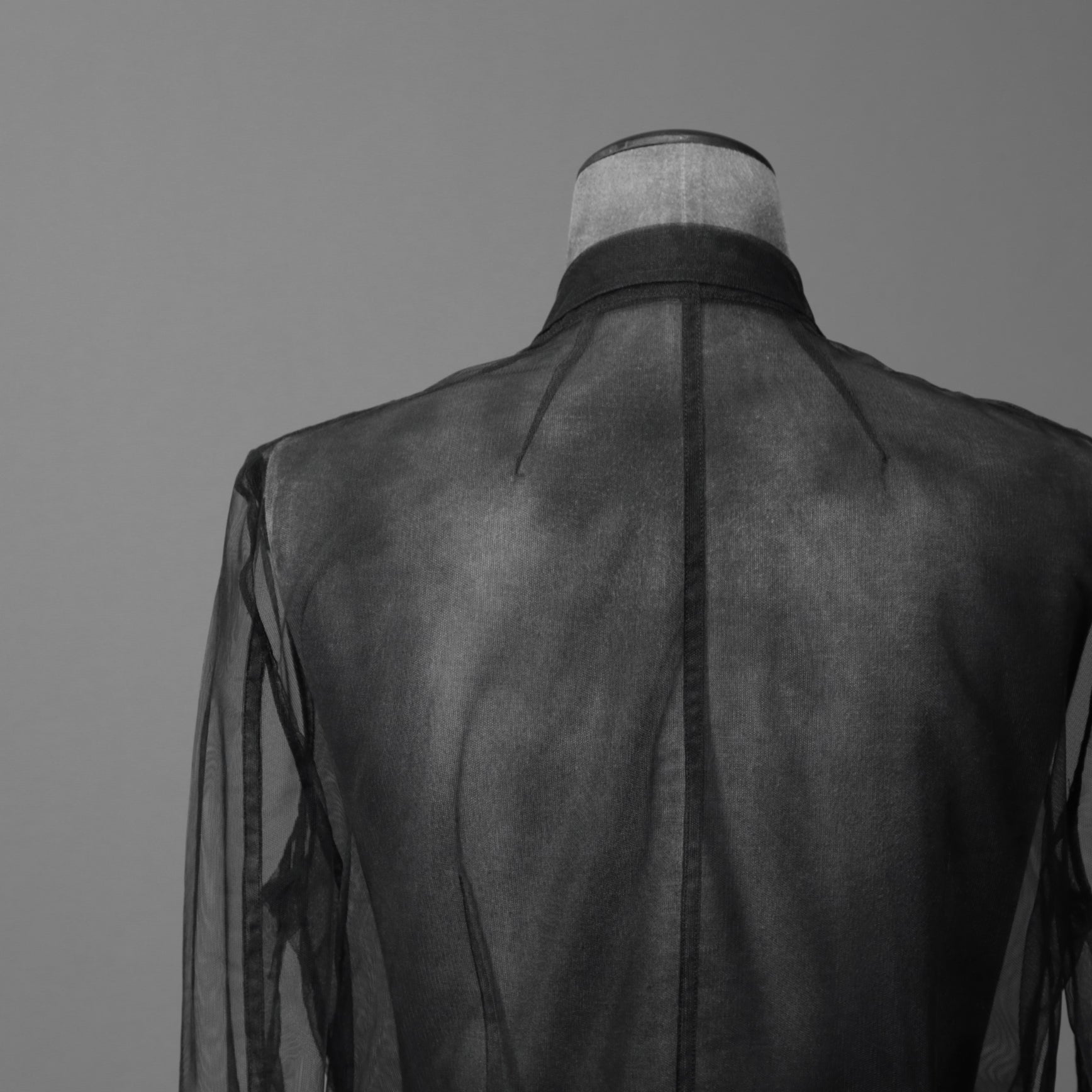 Rick Owens リックオウエンス / 23SS EDFU / LIDO Tulle Blazer / シアー素材 リド ジャケット / RR01C4723TU / size 50 ( BLACK)