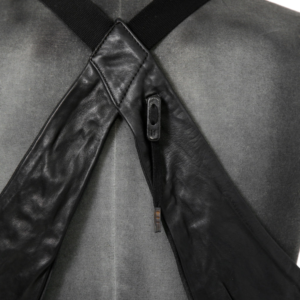 美品 Boris Bidjan Saberi ボリスビジャンサベリ / 2022AW VEST BAG3 FMM20002 / Horse Leather (BLACK)