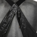 美品 Boris Bidjan Saberi ボリスビジャンサベリ / 2022AW VEST BAG3 FMM20002 / Horse Leather (BLACK)