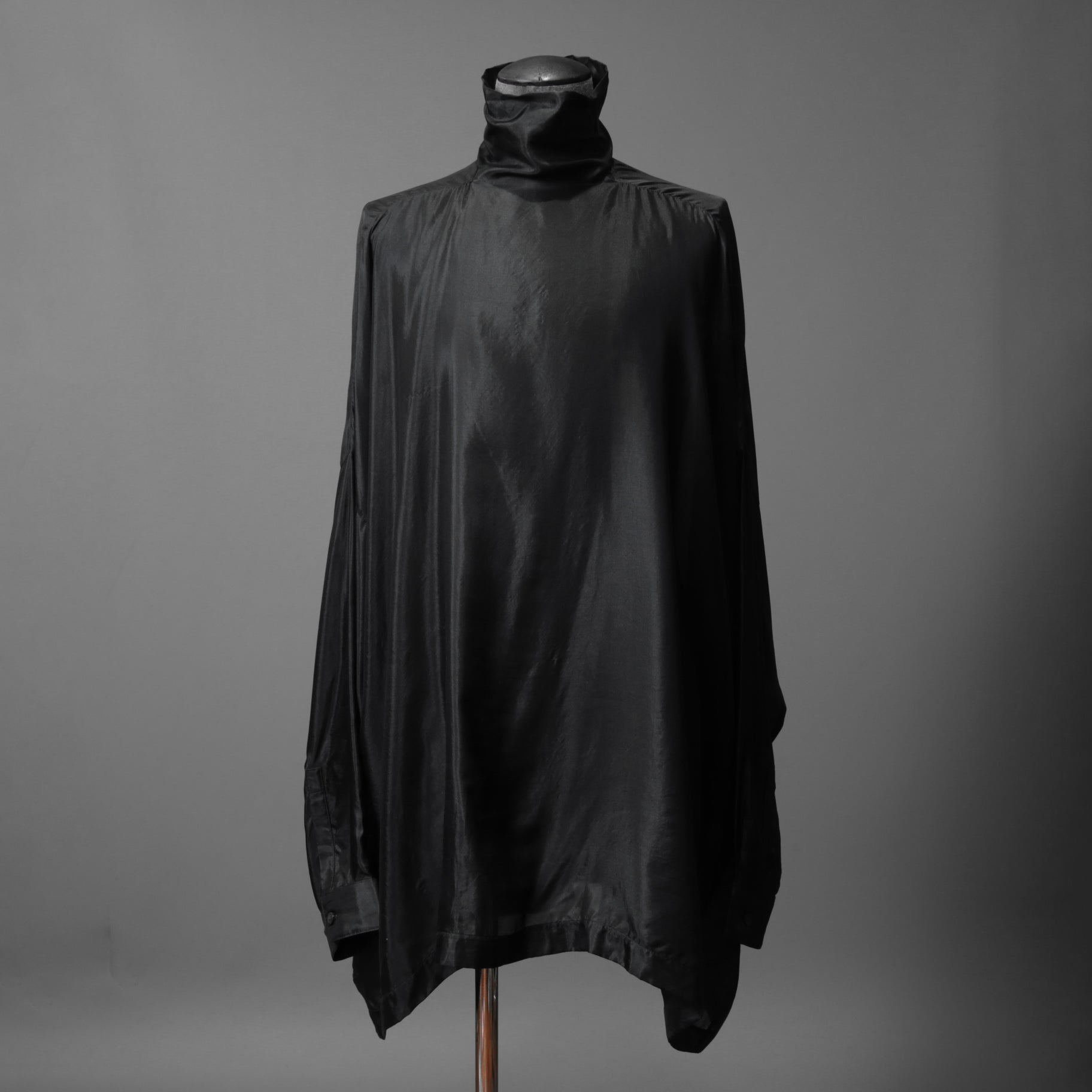 Rick Owens リックオウエンス / 24FW Concordians Jumbo / ハイネック 長袖シャツ / RU01D3295-SH / ONE SIZE (BLACK)